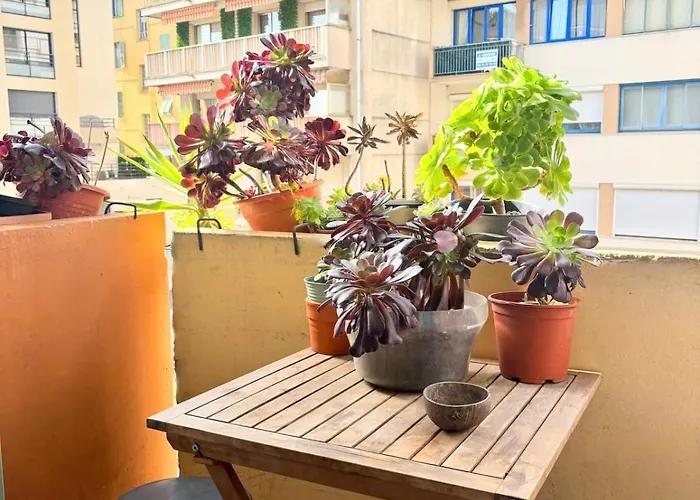Apartamento Bright Sea-view Balcony Getaway Nice